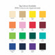 Colours Available
