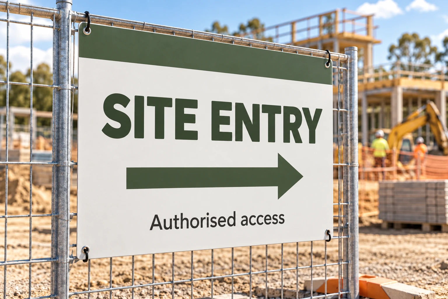 Construction and project signage